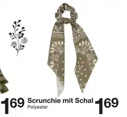 Zeeman Scrunchie mit Schal Angebot