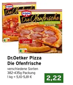 CAP Markt Dr.Oetker Pizza Die Ofenfrische Angebot