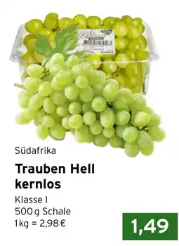 CAP Markt Trauben Hell Angebot