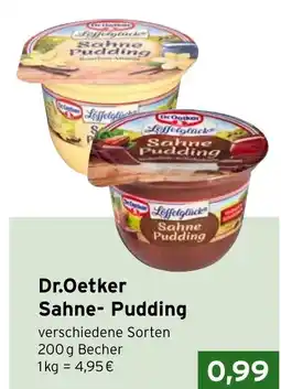 CAP Markt Dr.Oetker Sahne- Pudding Angebot