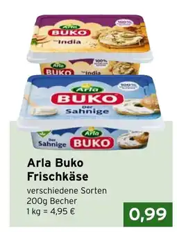 CAP Markt Arla Buko Frischkäse Angebot
