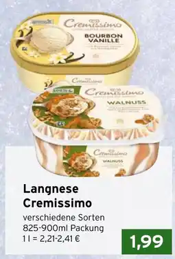 CAP Markt Langnese Cremissimo Angebot
