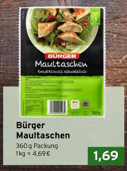 CAP Markt Bürger Maultaschen Angebot