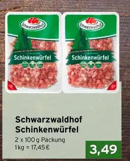 CAP Markt Schwarzwaldhof Schinkenwürfel Angebot
