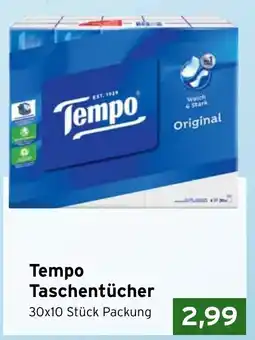CAP Markt Tempo Taschentücher Angebot
