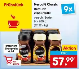 Netto Marken-Discount Nescafé Classic Angebot