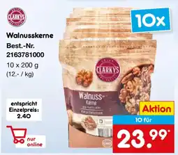 Netto Marken-Discount CLARKYS Walnusskerne Angebot