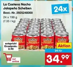 Netto Marken-Discount La Costena Nacho Jalapeño Scheiben Angebot
