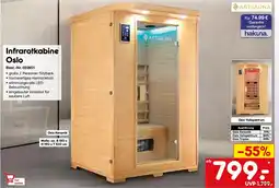 Netto Marken-Discount ARTSAUNA Infrarotkabine Oslo Angebot