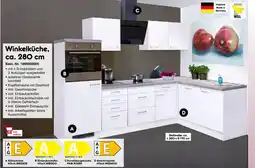 Netto Marken-Discount Winkelküche, ca. 280 cm Angebot