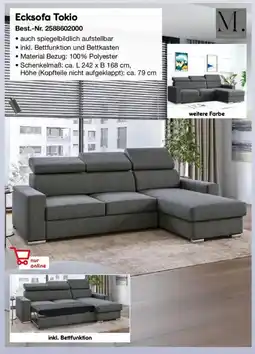 Netto Marken-Discount M. Ecksofa Tokio Angebot