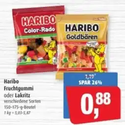 Markant Haribo Fruchtgummi oder Lakritz Angebot