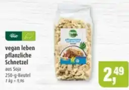 Markant vegan leben pflanzliche Schnetzel Angebot