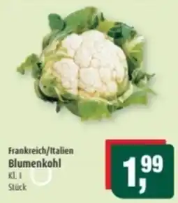 Markant Frankreich/Italien Blumenkohl Angebot