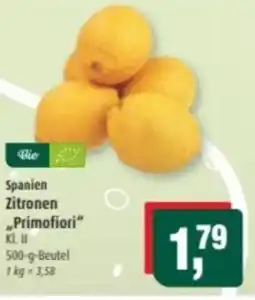 Markant Spanien Zitronen „Primofiori" Angebot