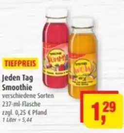 Markant Jeden Tag Smoothie Angebot