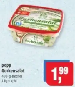 Markant popp Gurkensalat Angebot