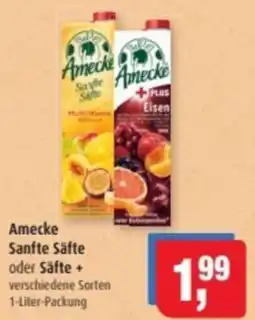 Markant Amecke Sanfte Säfte oder Säfte + Angebot
