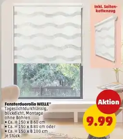 PENNY Fensterduorollo WELLE Angebot