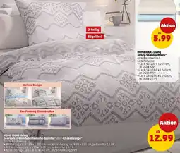 PENNY HOME IDEAS Living Seersucker-Wendebettwäsche-Garnitur oder Kissenbezüge Angebot