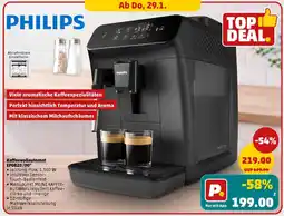 PENNY PHILIPS Kaffeevollautomat EP0820/00 Angebot