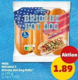 PENNY MIKE MITCHELL'S Brioche Hot Dog Rolls Angebot
