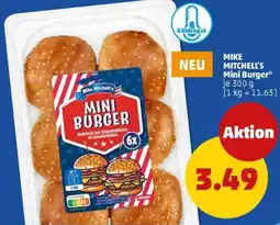 PENNY MIKE MITCHELL'S Mini Burger Angebot