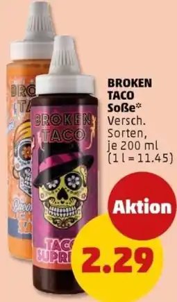 PENNY BROKEN TACO Soße Angebot