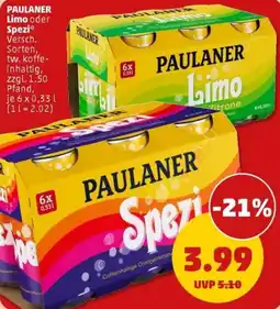 PENNY PAULANER Limo oder Spezi Angebot