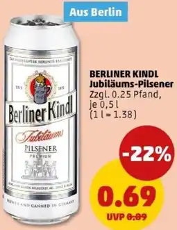 PENNY BERLINER KINDL Jubiläums-Pilsener Angebot