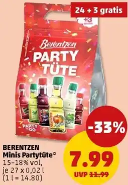 PENNY BERENTZEN Minis Partytute Angebot