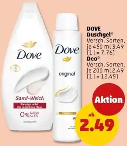 PENNY DOVE Duschgel oder Deo Angebot