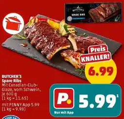 PENNY BUTCHER'S Spare Ribs Angebot