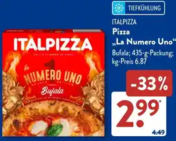 Aldi Süd ITALPIZZA Pizza ,,La Numero Uno" Angebot