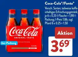 Aldi Süd Coca-Cola/Fanta Angebot