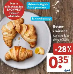 Aldi Süd Buttercroissant Angebot