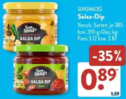 Aldi Süd SUNSNACKS Salsa-Dip Angebot