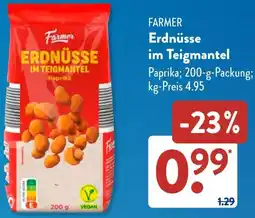 Aldi Süd FARMER Erdnüsse im Teigmantel Angebot