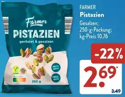 Aldi Süd FARMER Pistazien Angebot