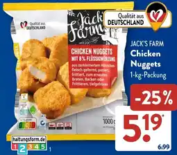 Aldi Süd JACK'S FARM Chicken Nuggets Angebot