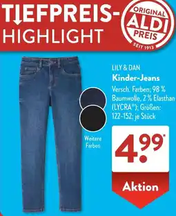 Aldi Süd LILY & DAN Kinder-Jeans Angebot
