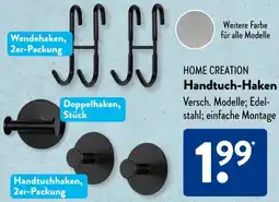 Aldi Süd HOME CREATION Handtuch-Haken Angebot