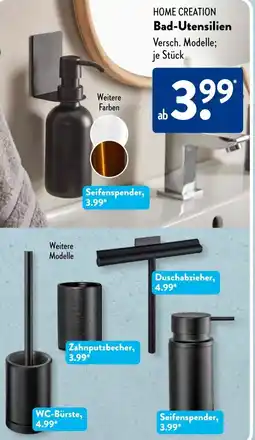 Aldi Süd HOME CREATION Bad-Utensilien Angebot