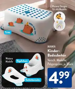 Aldi Süd MAMIA Kinder Badzubehör Angebot