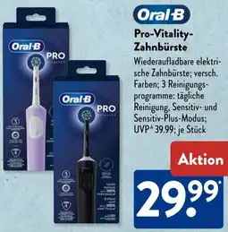 Aldi Süd Oral-B Pro-Vitality Zahnbürste Angebot
