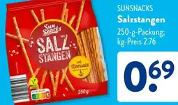 Aldi Süd SUNSNACKS Salzstangen Angebot
