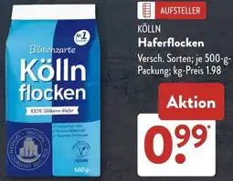 Aldi Süd KÖLLN Haferflocken Angebot