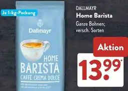 Aldi Süd DALLMAYR Home Barista Angebot