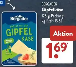 Aldi Süd BERGADER Gipfelkäse Angebot