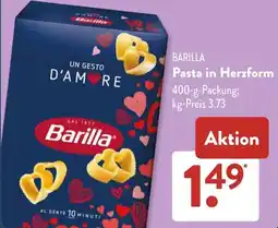 Aldi Süd BARILLA Pasta in Herzform Angebot